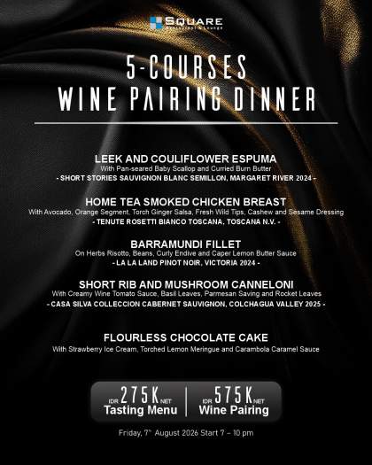 5-COURSE WINE PAIRING DINNER
